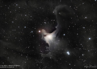SH2-136 – Nébuleuse du Fantôme