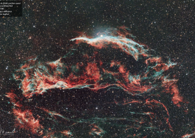 NGC 6960 – Nébuleuse du Voile, section ouest