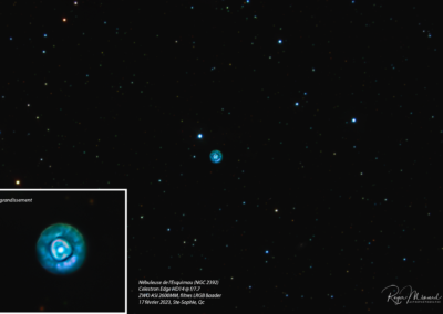 NGC 2392 – Nébuleuse de l’esquimau