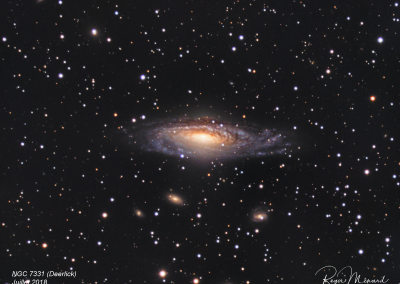 NGC 7331 – La galaxie « Deerlick »