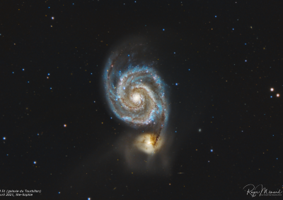 M 51 – The Whirlpool Galaxy