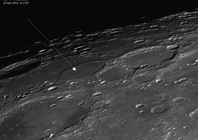 Moon – Wargentin crater