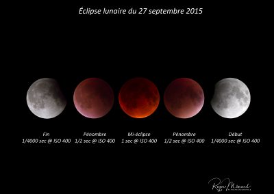 Éclipse lunaire Sept 2015 (montage)