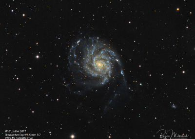 M 101 – La galaxie du Moulinet