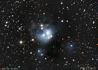 NGC 7129 – La Rose Cosmique