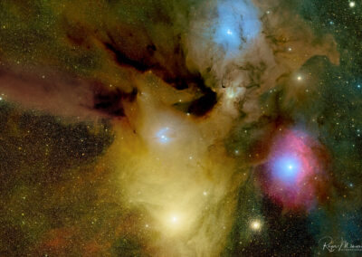 Rho Ophiuchi star cloud