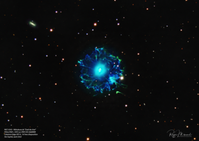 NGC 6543 – Nébuleuse de l’Oeil de chat