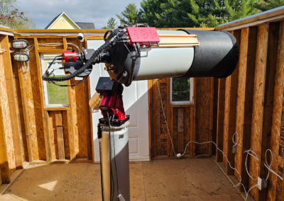 Mon équipement à l’observatoire