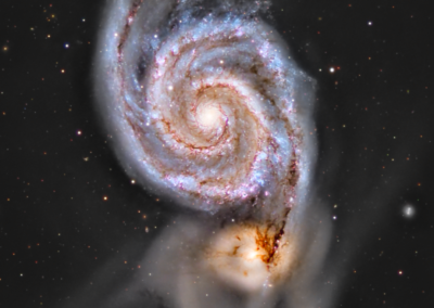 M 51 – The Whirlpool Galaxy