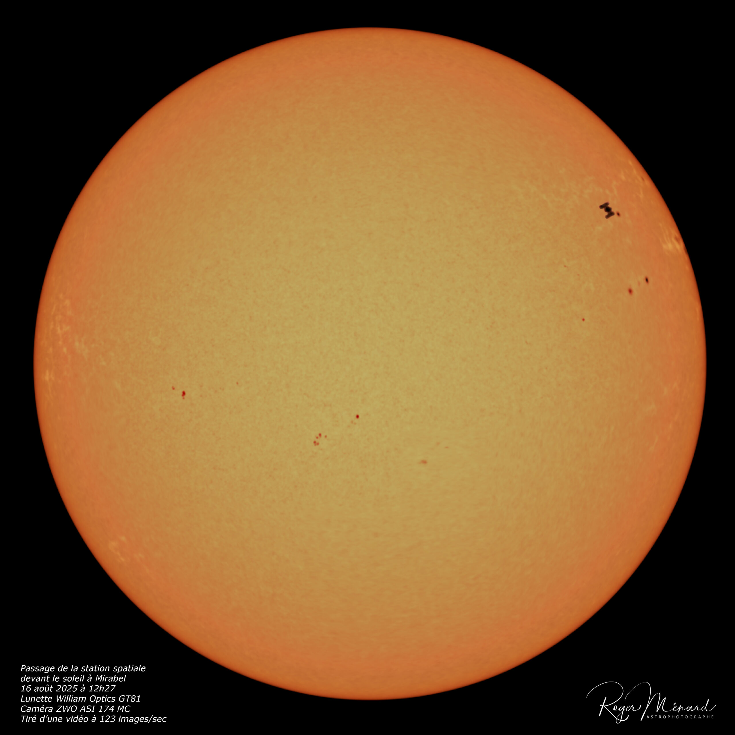 ISS Transit 2025-08-16